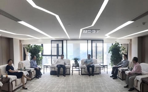 杭州市“三会”常务副会长兼秘书长李强煜一行走访918博天堂