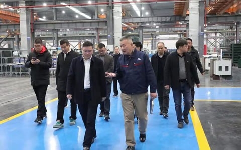 金华市副市长张新宇一行莅临918博天堂调研考察