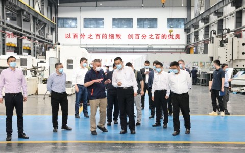 浙江省副省长卢山调研918博天堂股份